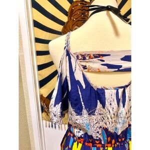 🌈 Amazing paint brush dress